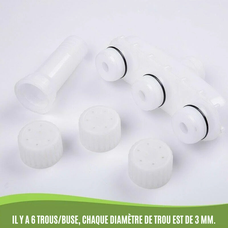 Spray nozzle for agricultural irrigation