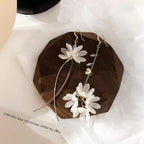 Asymmetrical Flower Earrings
