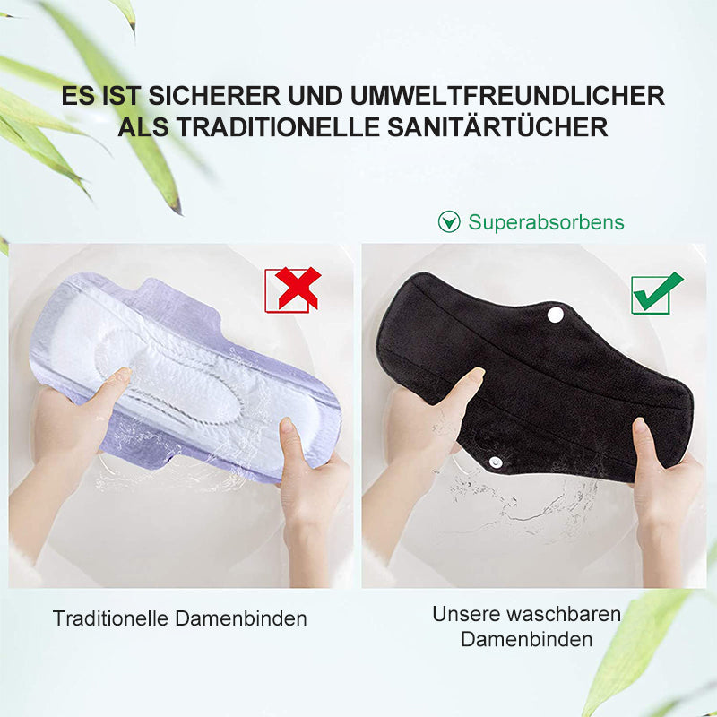 The washable pad made from bamboo charcoal