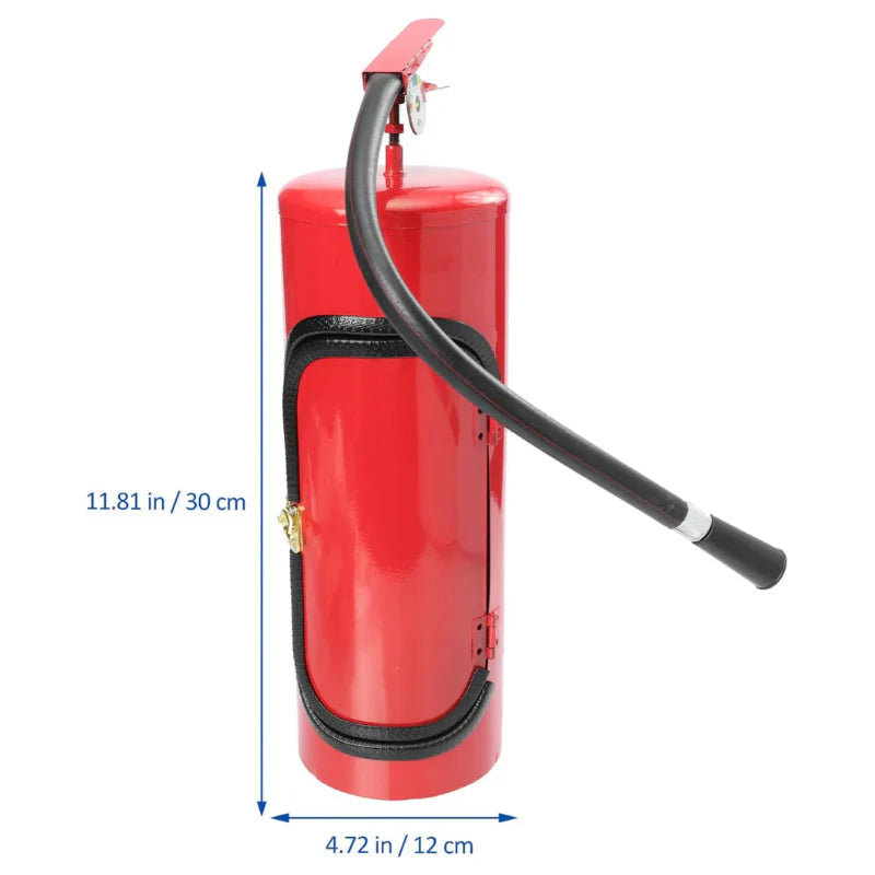 Original Stylish Bottle Holder in Fire Extinguisher Design – Practical and Decorative