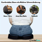 Ergonomic 4D Comfort Seat Cushion with Orthopedic Support
