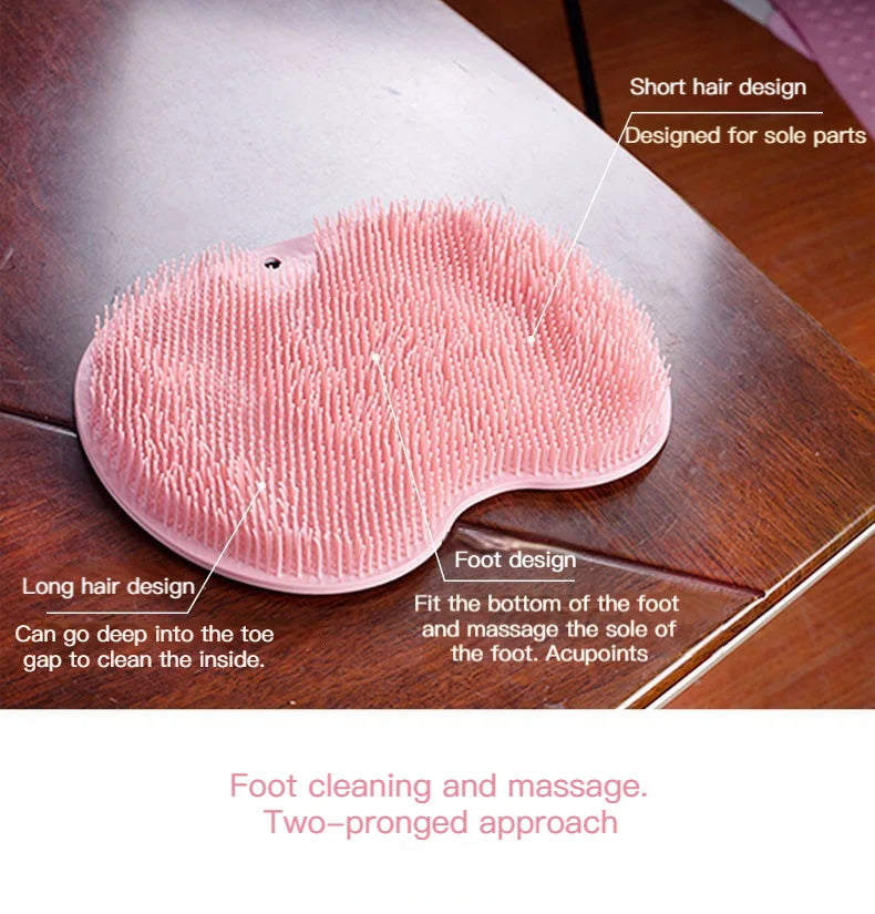 Shower Foot & Back Cleaner, Massage Pad
