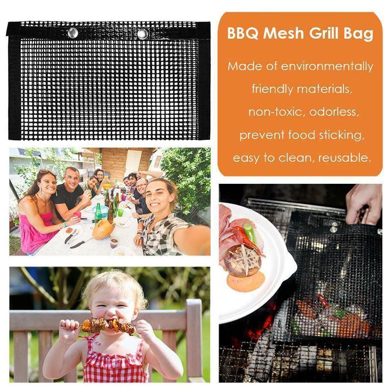 Non-stick grill mesh bag