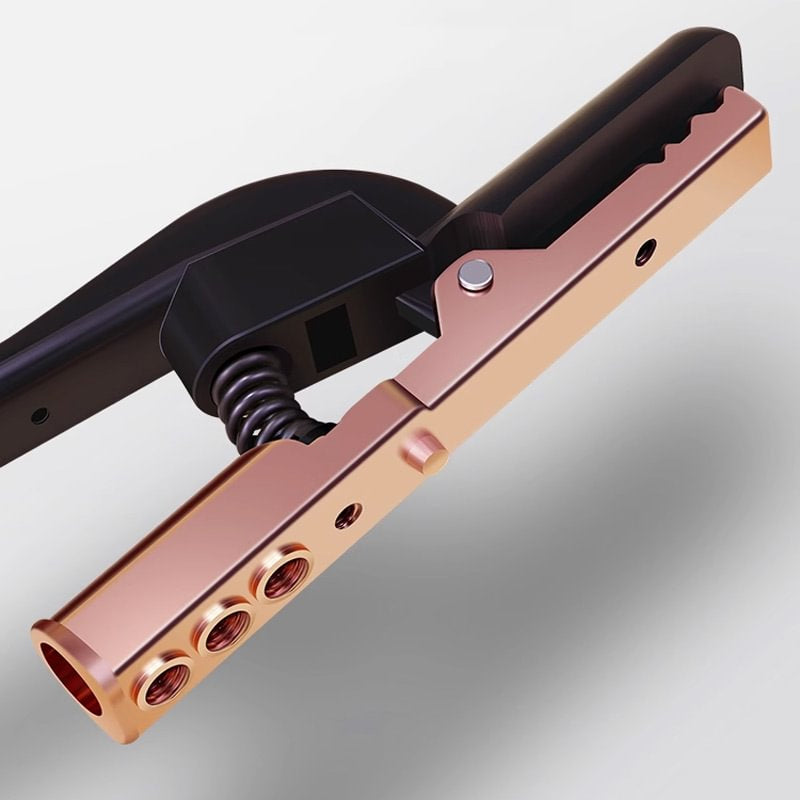 Sweat electrode holder clamp