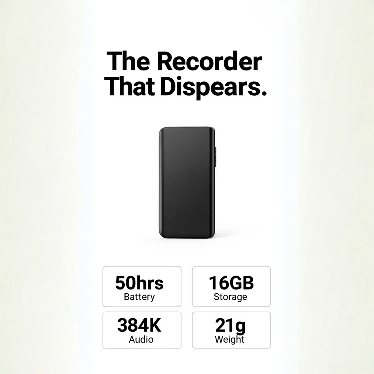 Miniature Voice Recorder – Small, Discreet, and Powerful Audio Capture | Perfect for Stealth Recording and Voice Activation