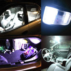 10pcs Multi-color Auto Interior Led Lamp Dome Bulb Light