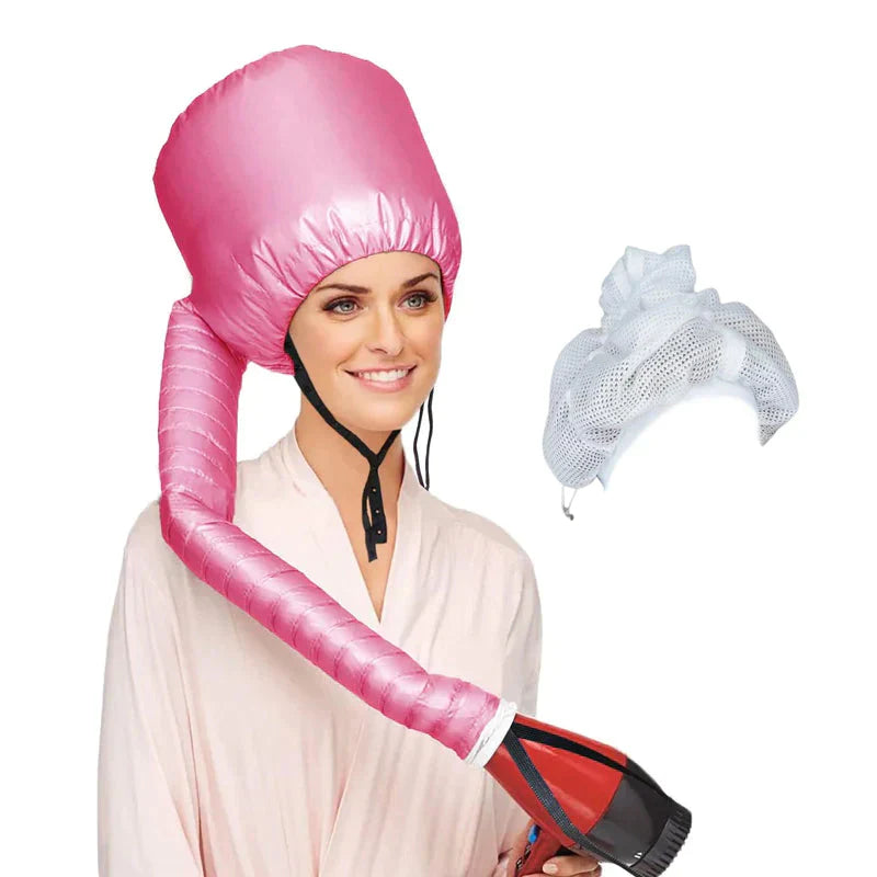 Net Plopping Cap for Drying Curly Hair