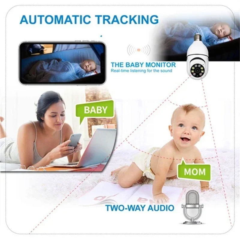 Home Light Bulb Camera (TF card not included)