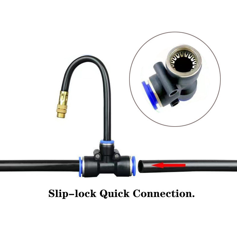 Universal sprinkler automatic irrigation device