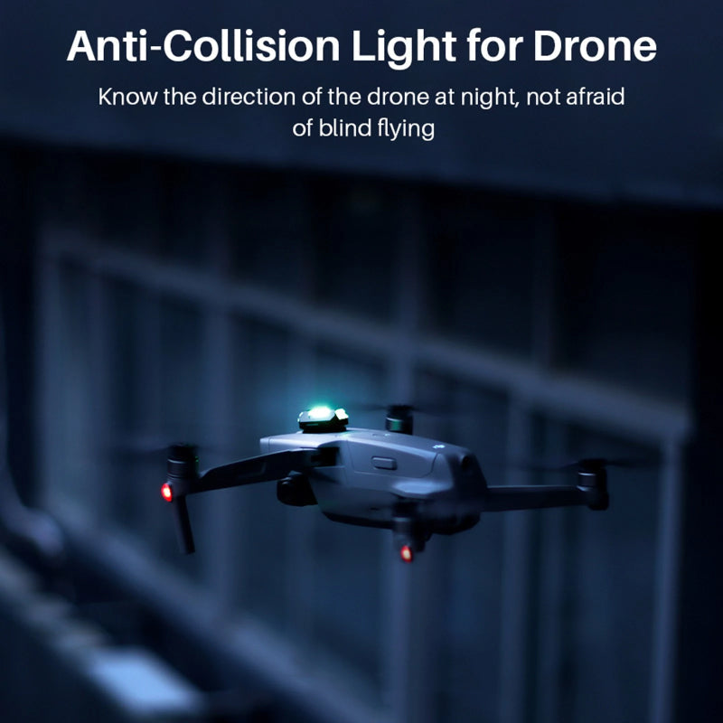 4 Colors LED Airplane Strobe Lights & USB Charging