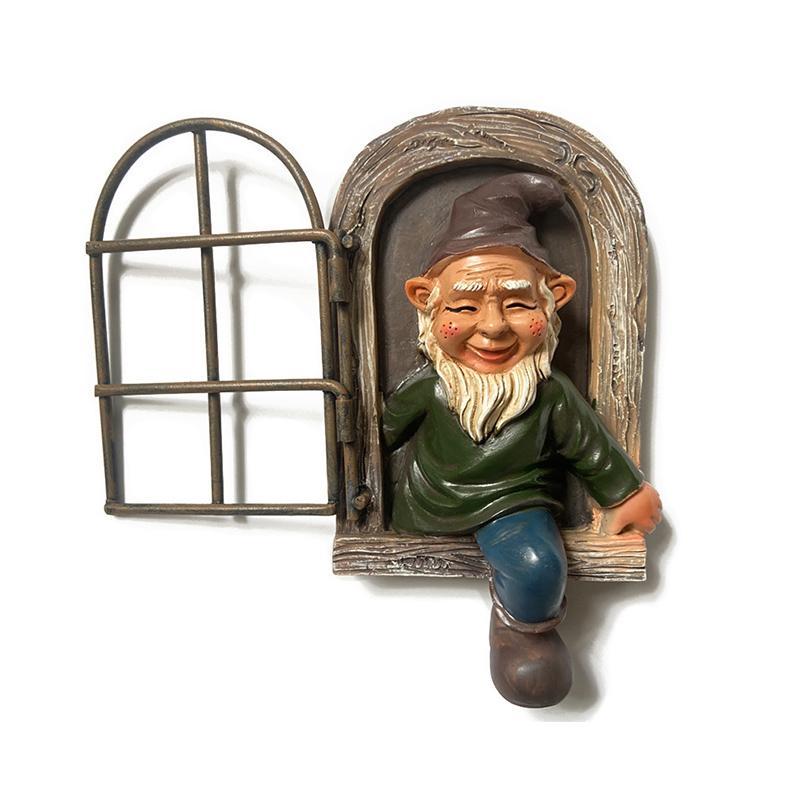 Garden decor gnome figure