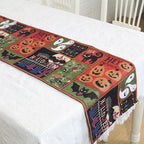 Halloween Decorative Tablecloth Cotton Blend Table Runner 33x180cm