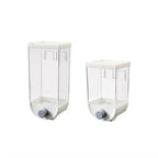 Wall-mounted kitchen storage for cereals