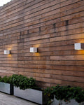 LED Outdoor Up Down Wall Light | Waterproof Metal Fixture for Patio. Garden & Entryway Illumination