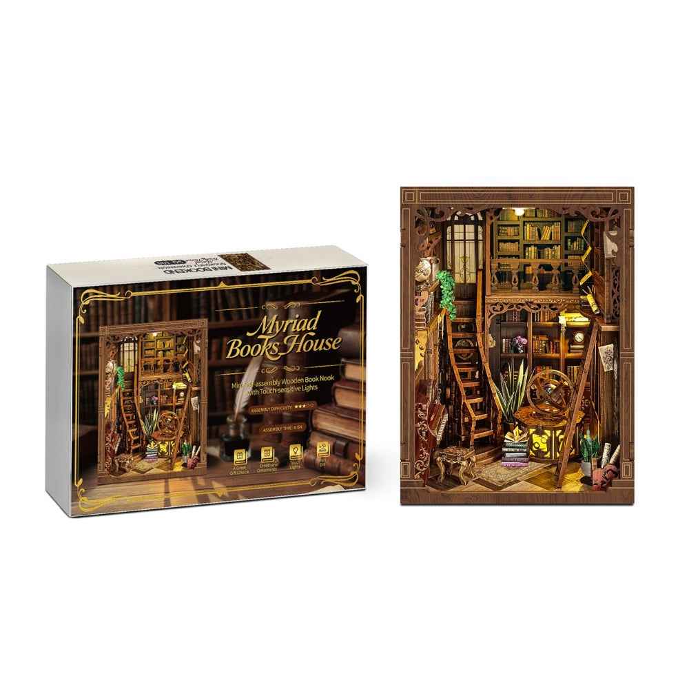 Myriad Books House DIY Book Nook Kit