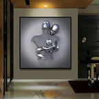 💞Love Heart Art Wall Painting💞