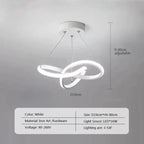 Modern LED Ceiling Lamp - WaveGlow
