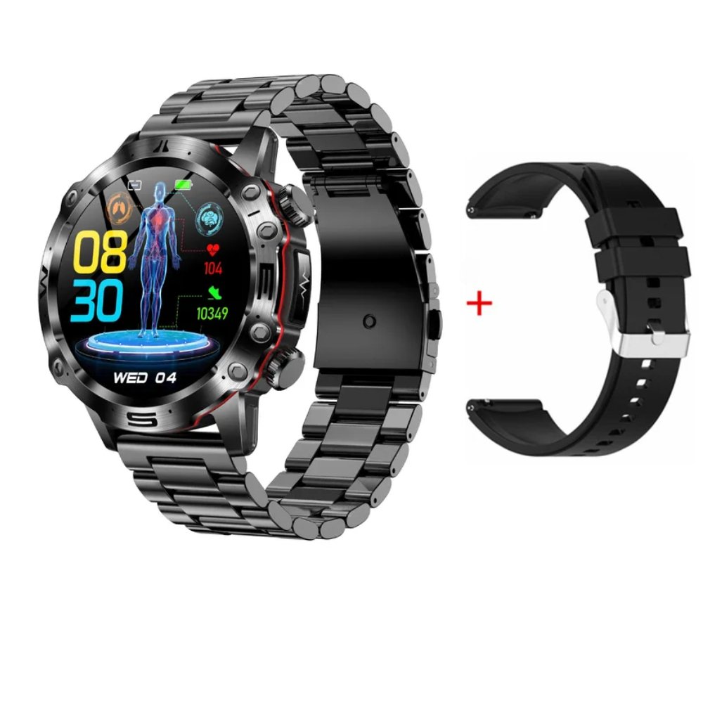Intelligent health monitor with glucose and ECG measurement - HealthPro