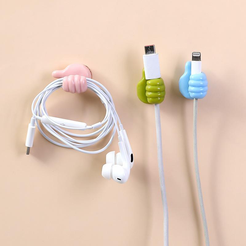 Small Hand Hook with Glue, 4 Pieces