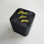 Middle finger in a box