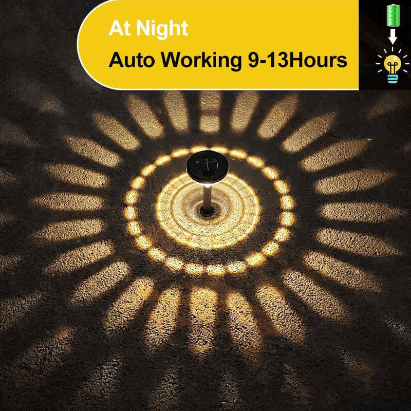 Solar-powered Colorful Outdoor Lighting
