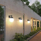 Solar Wall Sphere Light (2 pieces)