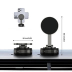 Magnetic Suction Cup - Extendable 360° Phone Holder with Vacuum Seal