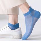 Ultra-thin, non-slip socks with invisible effect