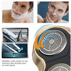 3-in-1 rechargeable multifunctional shaver for men