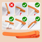 Bookmark made of silicone