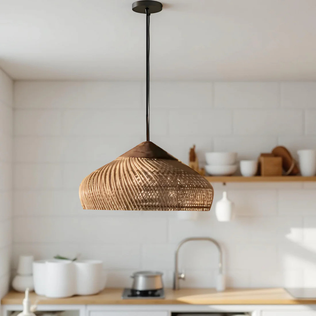 Rattan Boho Pendant Lamp