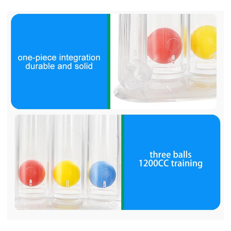 Lung function breathing trainer