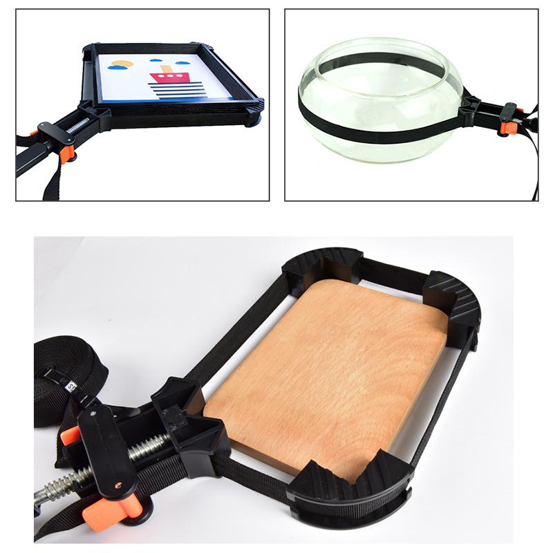 Adjustable Band Clamp Angle Bracket