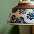 Retro Japanese Pendant Light Made of Ceramic