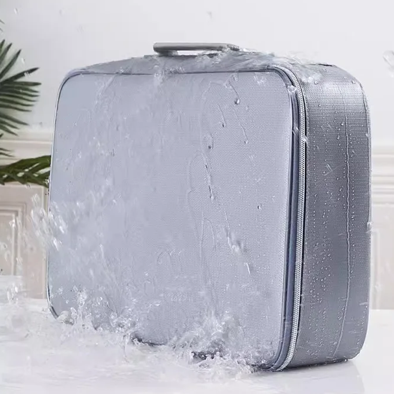 Waterproof and fireproof sealable document storage bag