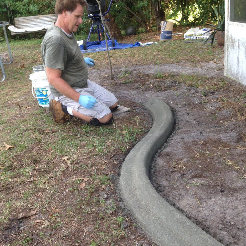 Synthetic concrete filler