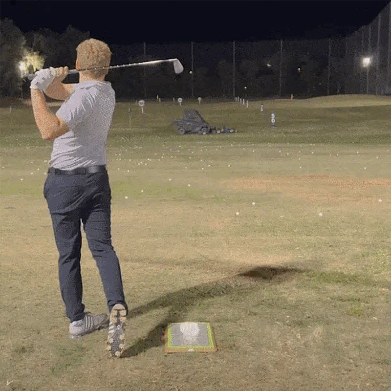 Golf Training Mat for Swing Detection Hitting