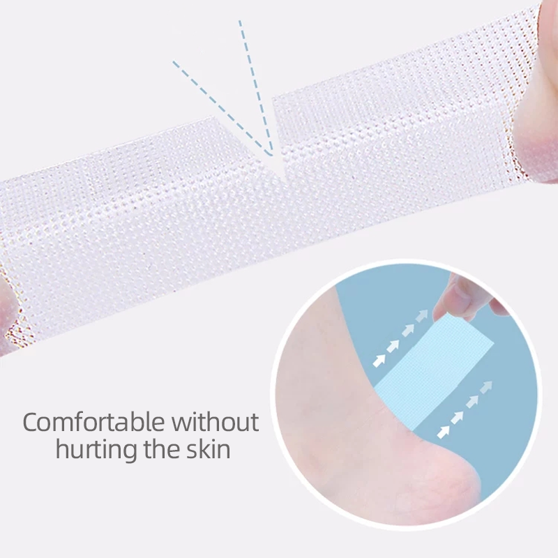 Invisible breathable protective heel pads, 1 roll, 5M