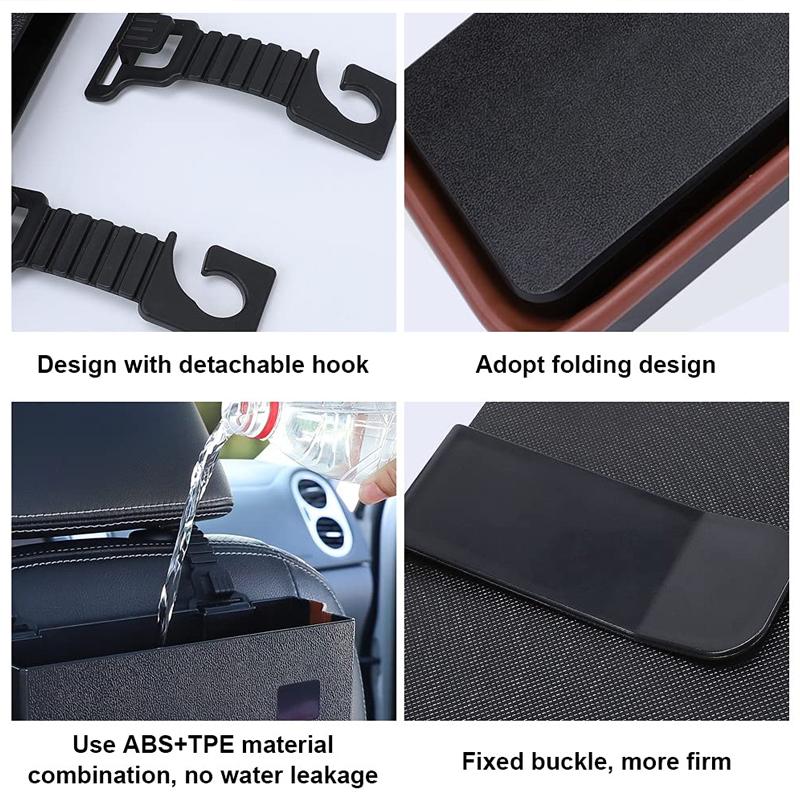 Auto-hanging foldable container