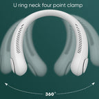 Portable neck fan