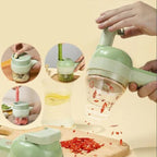 4-in-1 manual kitchen preparation maker