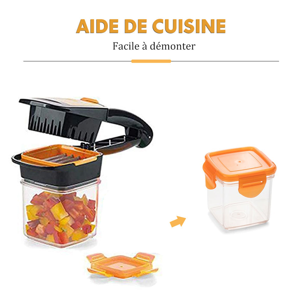 Multifunctional fruit and vegetable slicer