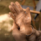 Cold-resistant suede gloves