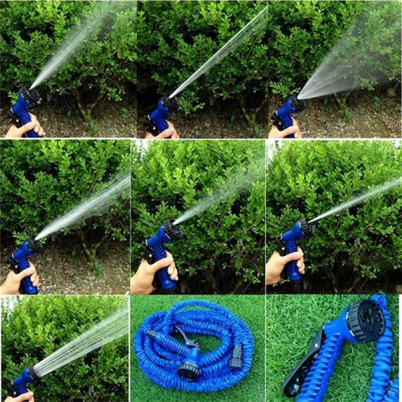 Magic hose with 7 spray gun functions