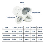 Insoles OrthoStep ComfortFit | Against Heel Pain & Plantar Fasciitis | Arch Support & Shock Absorption