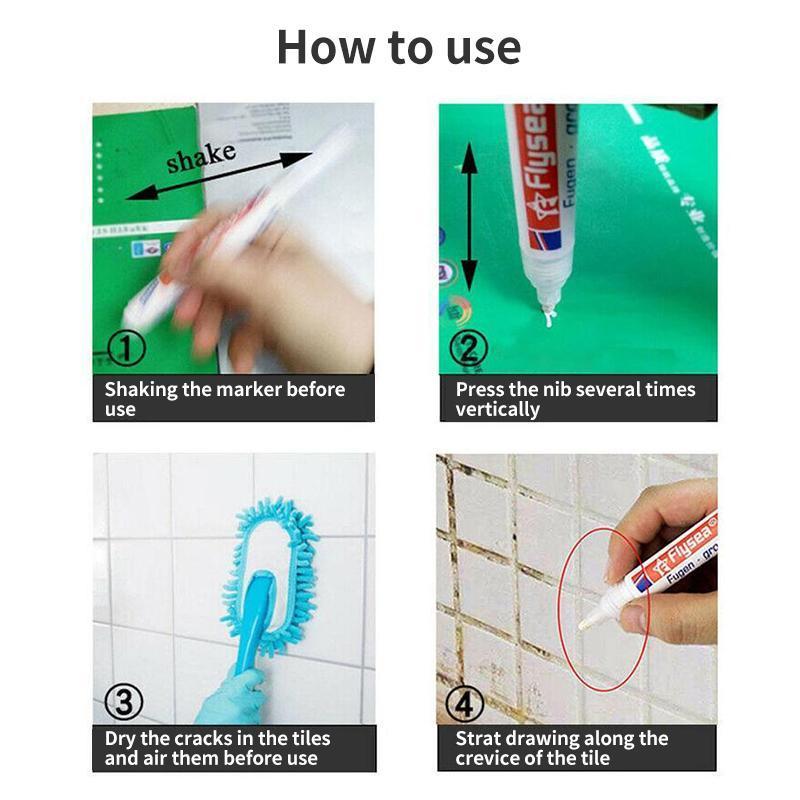 Tile Joint Repair Pen
