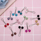 Multicolored Headscarf Bead Pin