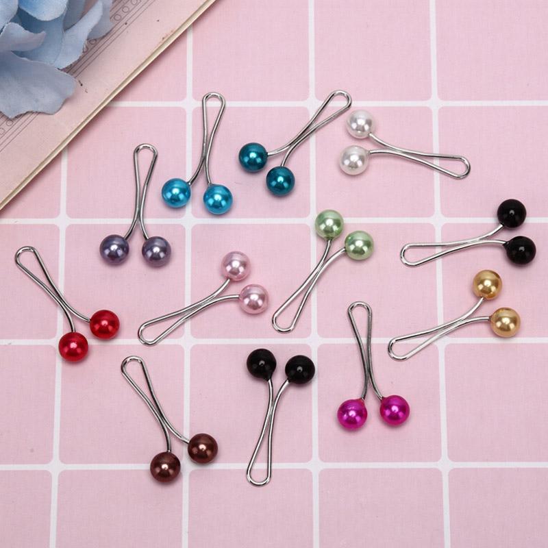 Multicolored Headscarf Bead Pin