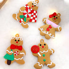 Gingerbread Man Christmas Tree Ornament