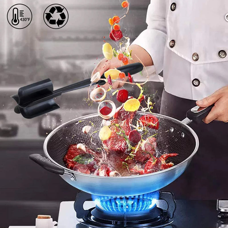 Multifunctional heat-resistant meat masher